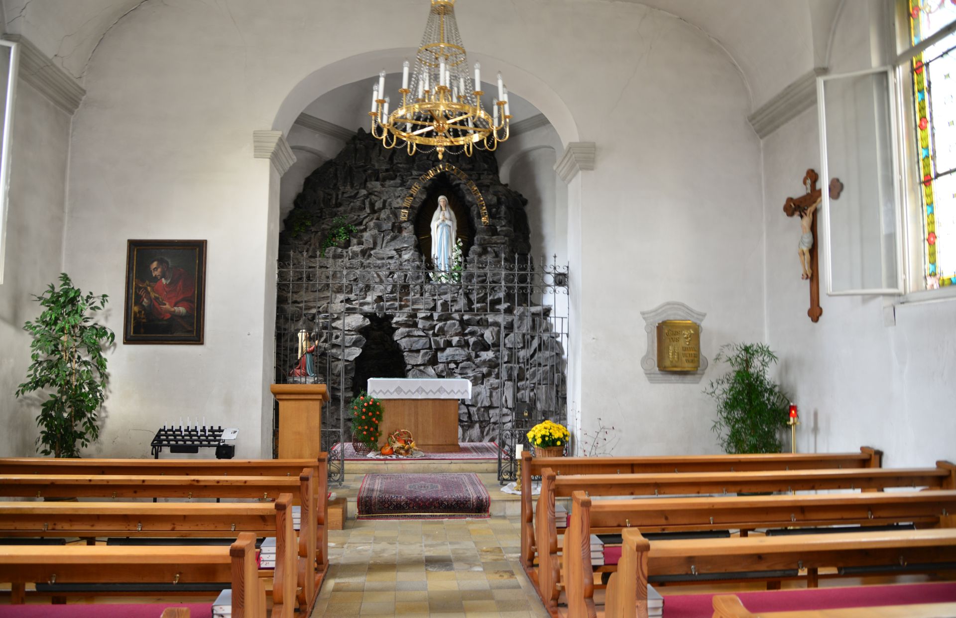 Kirchen Hohenems - St Konrad - Karlskapelle - Friedhofskapelle - St Karl außen