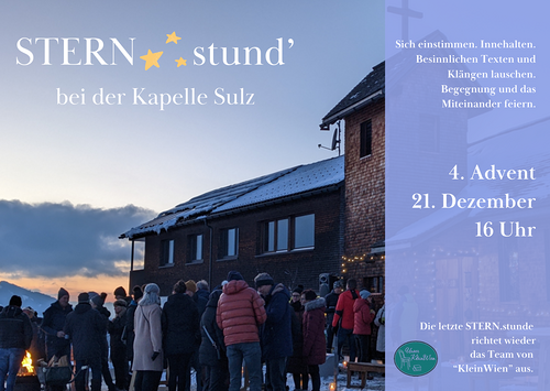 Sternstund 2025 / Marianne Klopfer